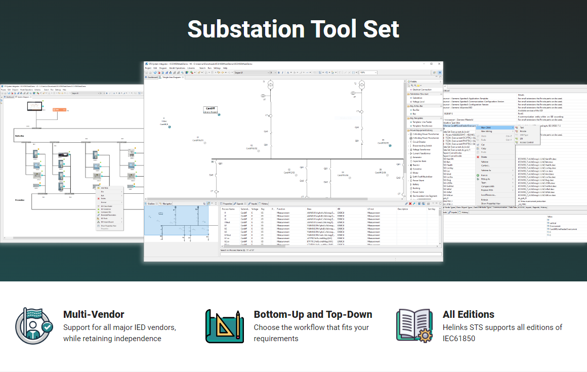 Substation toolset